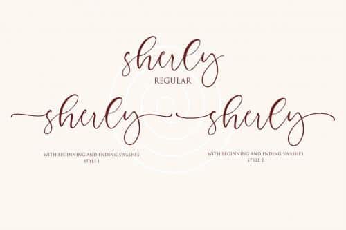 Charming – Modern Script Font  7