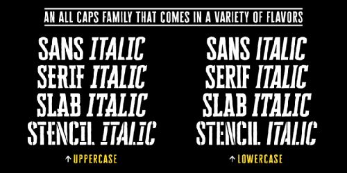 Cheddar Gothic Font Family  6