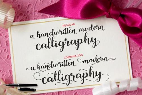 Cherryla Script Font 1