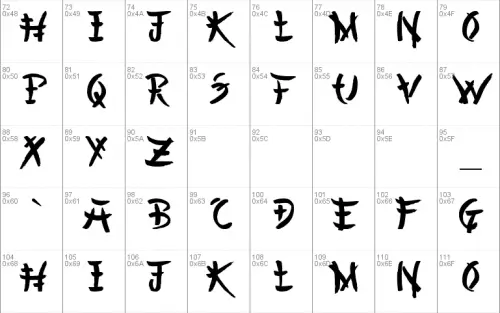 Chinese Asian Style Font 1