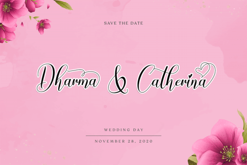 Chinthya Calligraphy Font 2