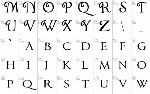 Chocolate Box Font 1