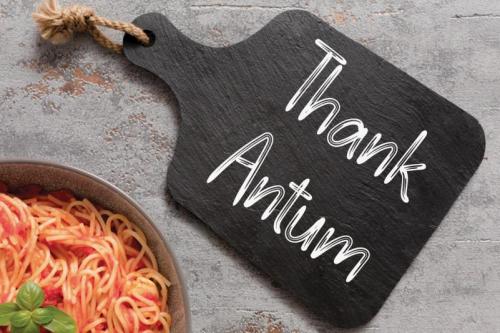 Christmas Holiday Brush Font 4