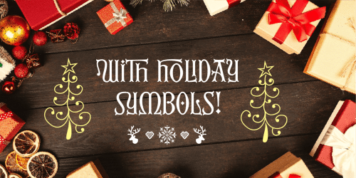 Christmas Reign Display Font 4