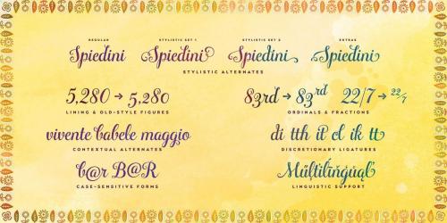 Ciao Bella Font Family 6