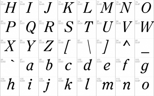 Clearface Font 1