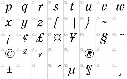 Clearface Font 2