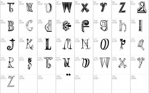 Clown Font 2