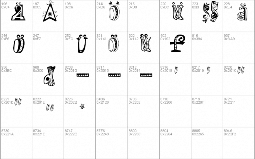 Clown Font 3