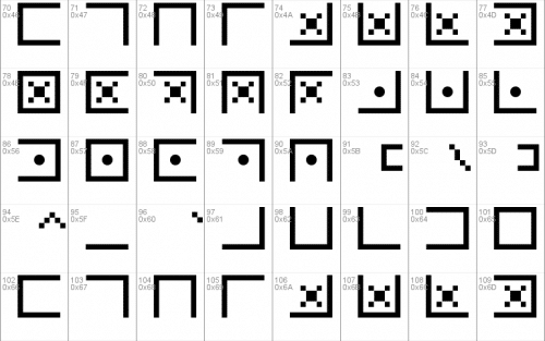 Club Penguin Secret Code Font 1