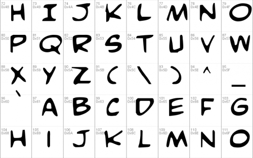 Comic Book Commando Font 1