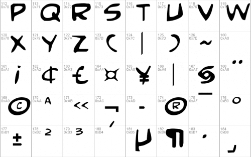 Comic Book Commando Font 2