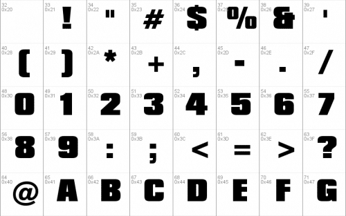 Compacta Blk BT Font