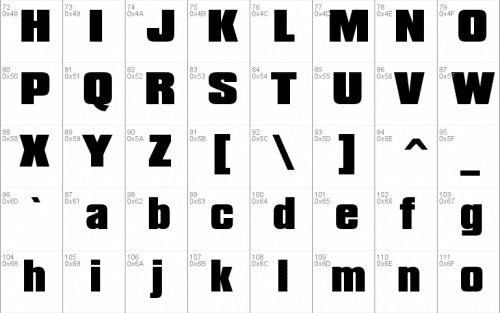 Compacta Blk BT Font 1