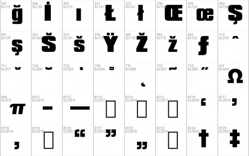 Compacta Blk BT Font 5