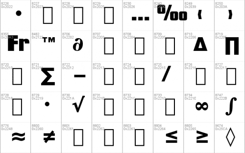 Compacta Blk BT Font 6