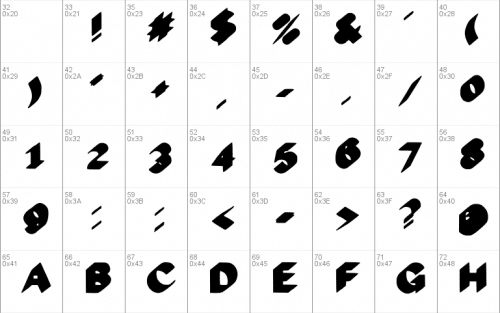 Cool 3D Font