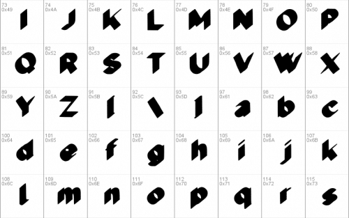 Cool 3D Font 1