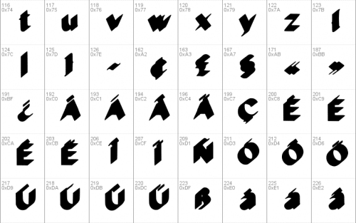 Cool 3D Font 2