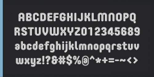 Core Escher Font Family  4