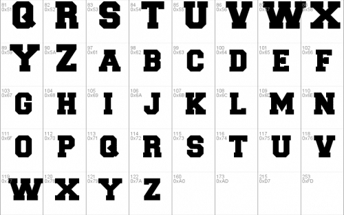 Country Western Font 1