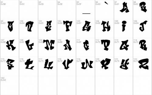 Crazy Calligraphy Font 2