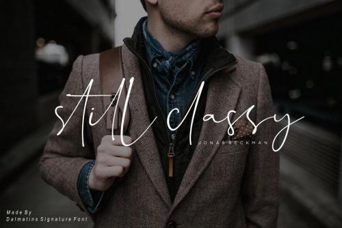 Dalmatins Signature Font  8