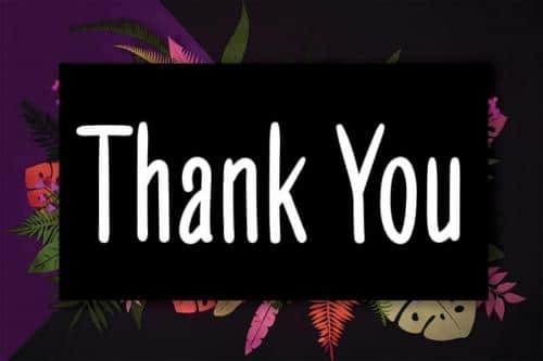 Dandelion Flower Display Font 4