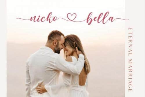 Dear Love Calligraphy Font  1