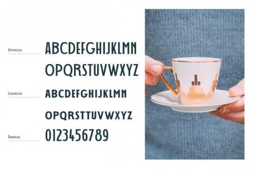 Decohead Sans Serif Font 4