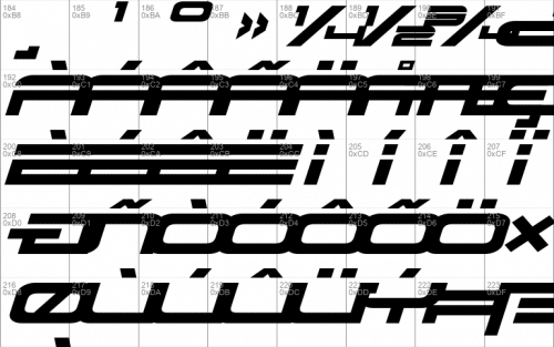 Dodger Font 3