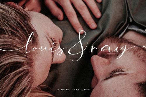 Dorothy Clark Script Font  7