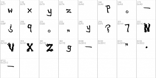 Drippy Font 2