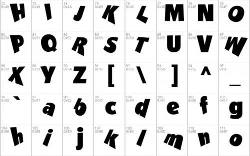 Drunk Font 2