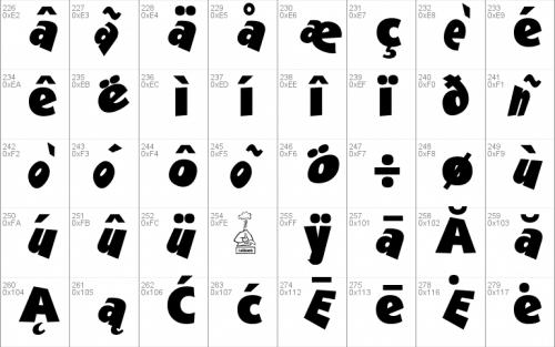 Drunk Font 5