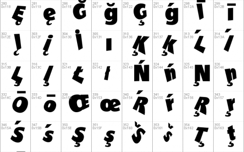 Drunk Font 6