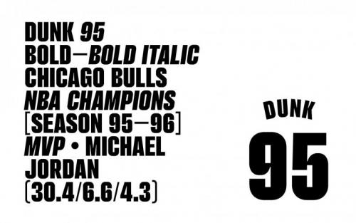 Dunk95 Font Family  3