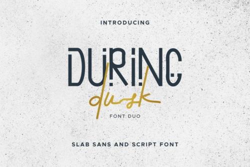 During Dusk Font Duo