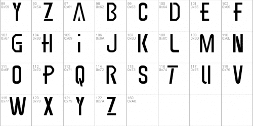 Earthbound Font 1