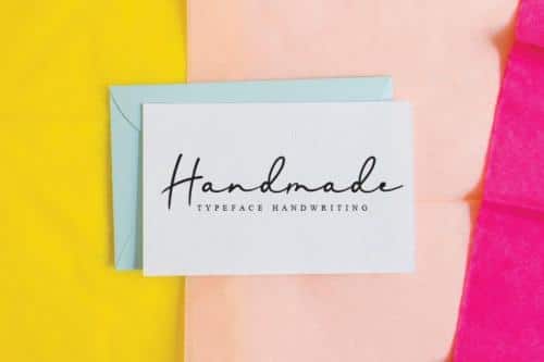 Edelweiss Flower Handwritten Font 1