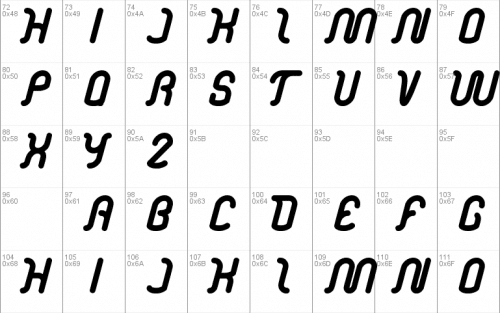Electronic Modern Font 1