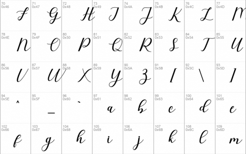 Elizabeth Calligraphy Font 1