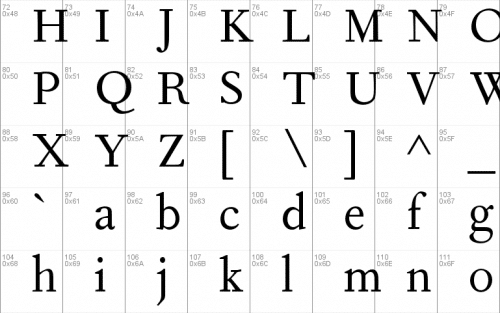 Fournier MT Std Font 1