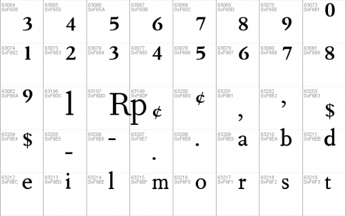 Fournier MT Std Font 12