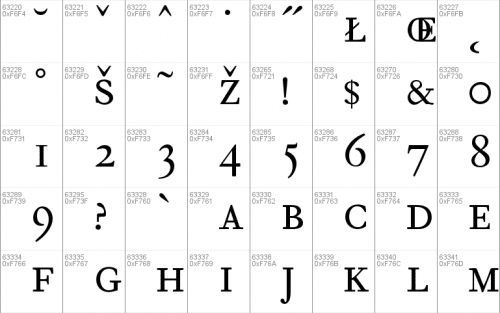 Fournier MT Std Font 13