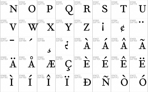 Fournier MT Std Font 14