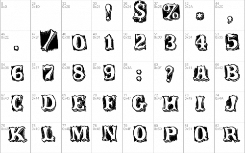 Freaks Windows Font