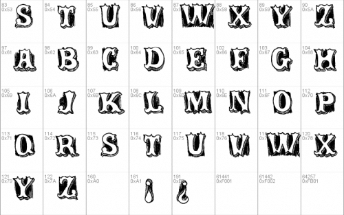 Freaks Windows Font 1