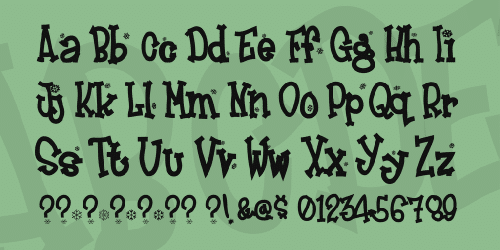 Frosty Font 2