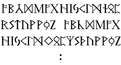 Futhark Font